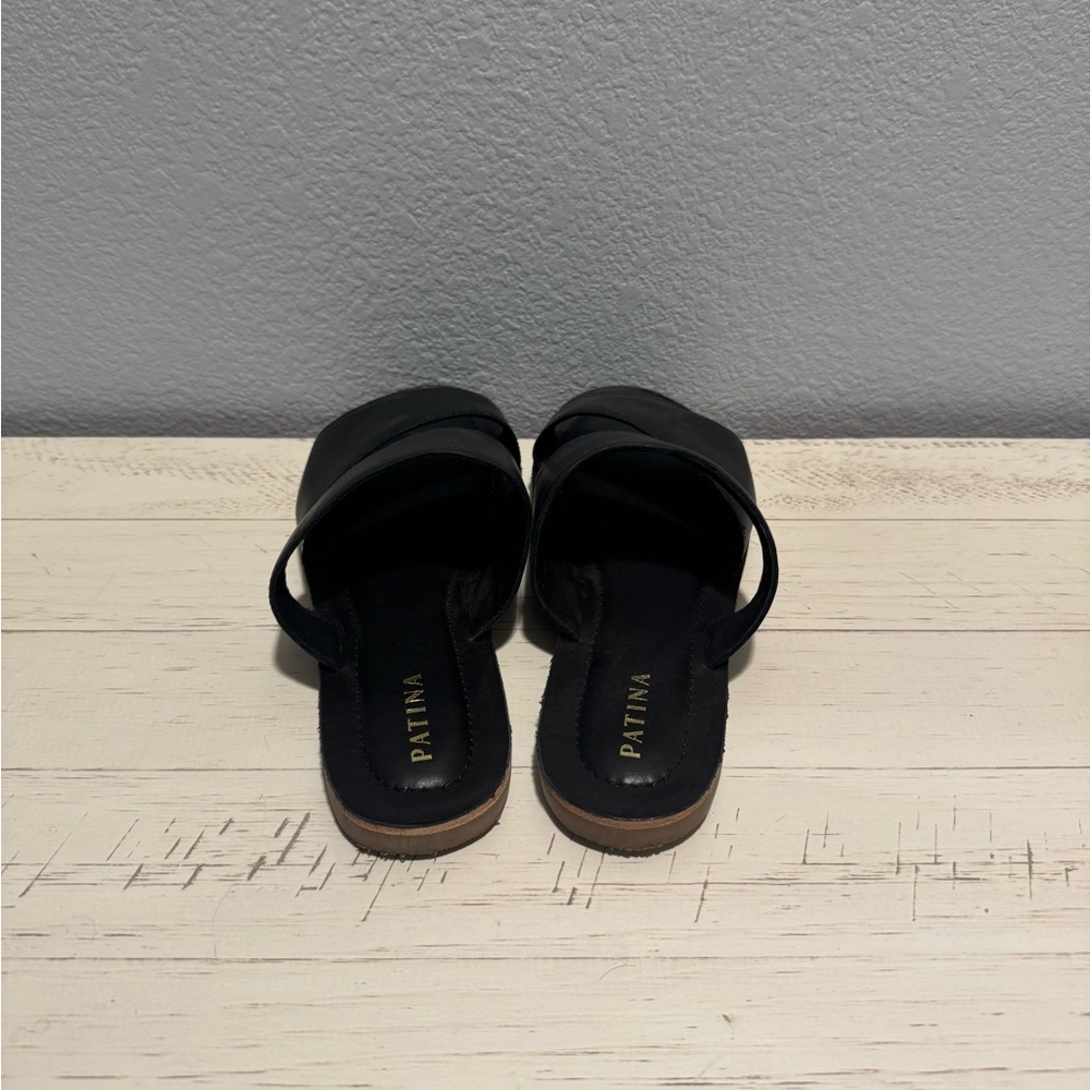 Portland leather Black Women's Sandals - Picture 5 of 6